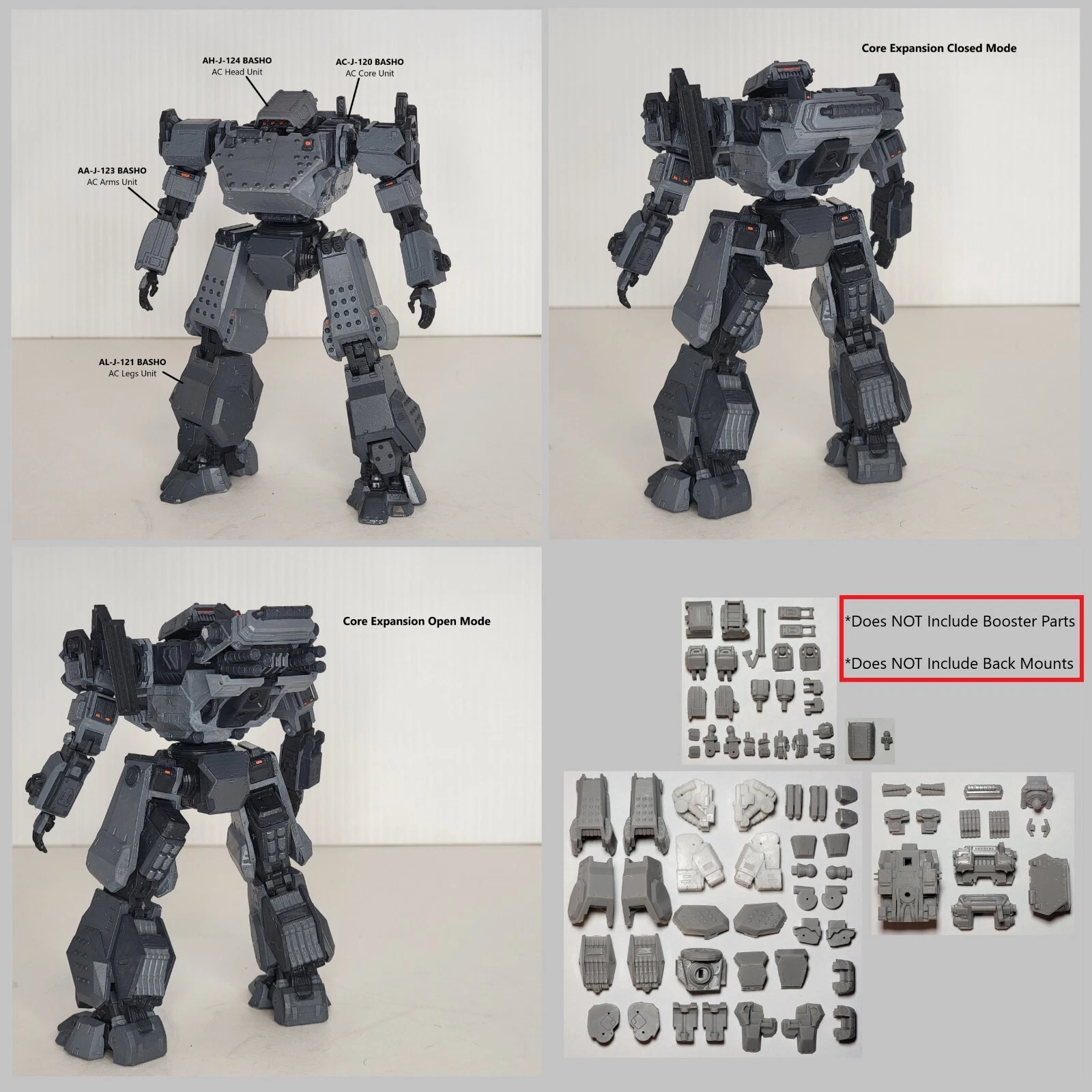 (30 Minutes Missions) BAWS AX-J-12X BASHO Frame Pack
