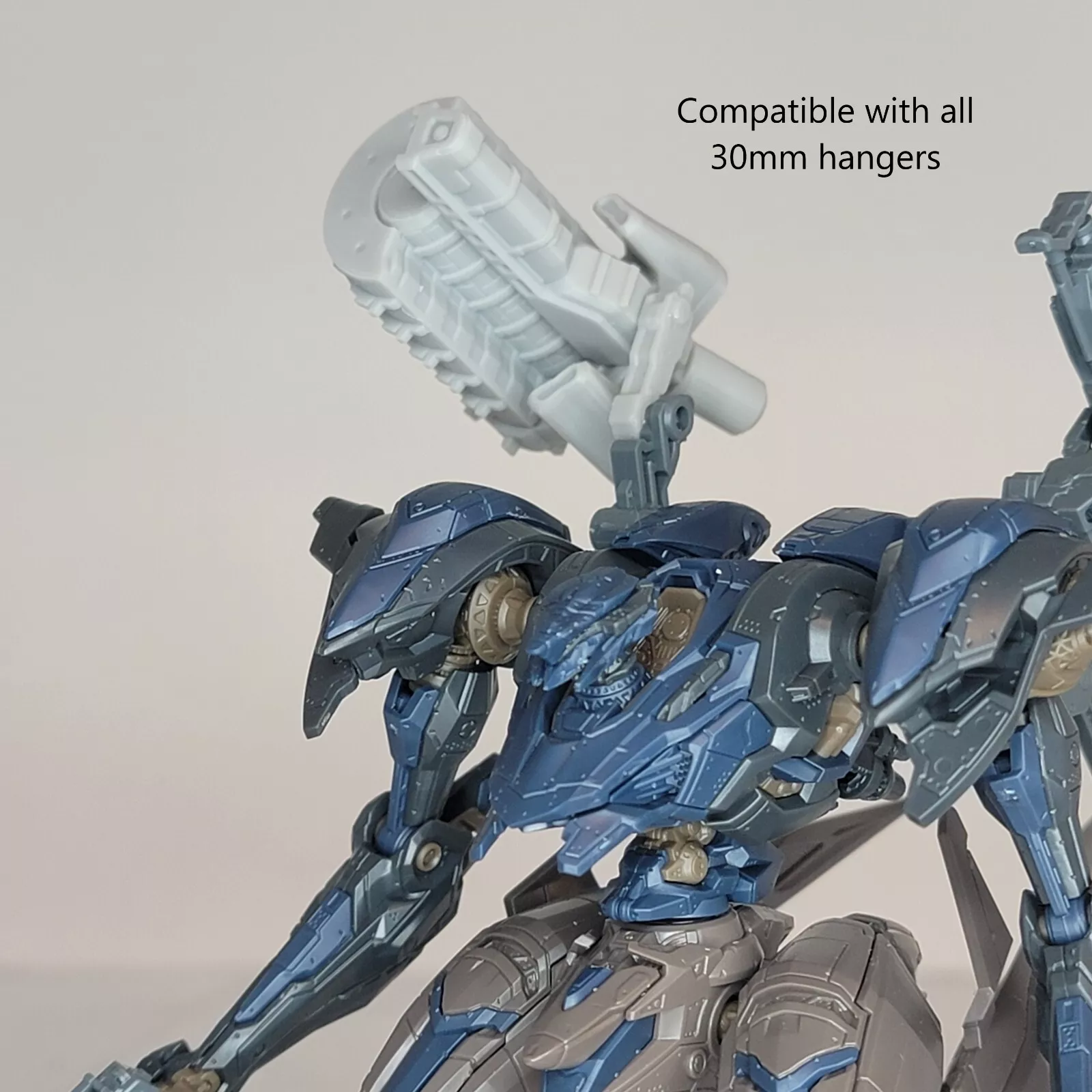 ALLMIND 45-091 JVLN Beta Detonating Missile Launcher Back Weapon Part (30 Minutes Missions)