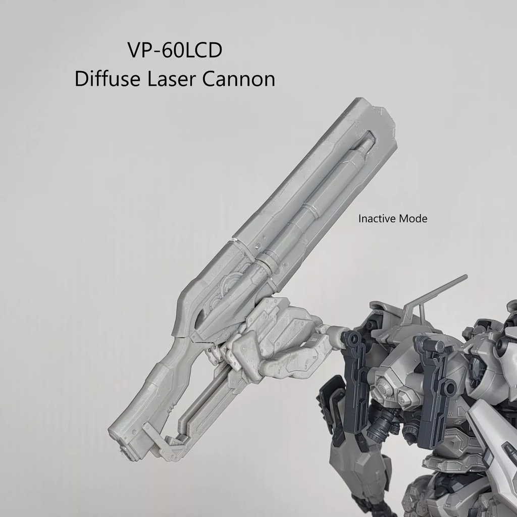 ARQUEBUS VP-60LCD Diffuse Laser Cannon Back Weapon Part (30 Minutes Missions)