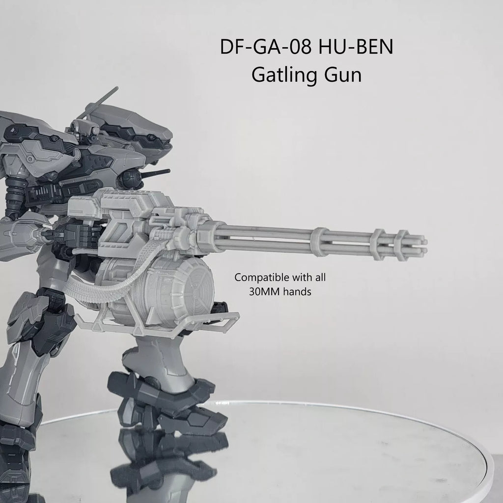 DAFENG DF-GA-08 HU-BEN Gatling Gun Arm Weapon Part (30 Minutes Missions)