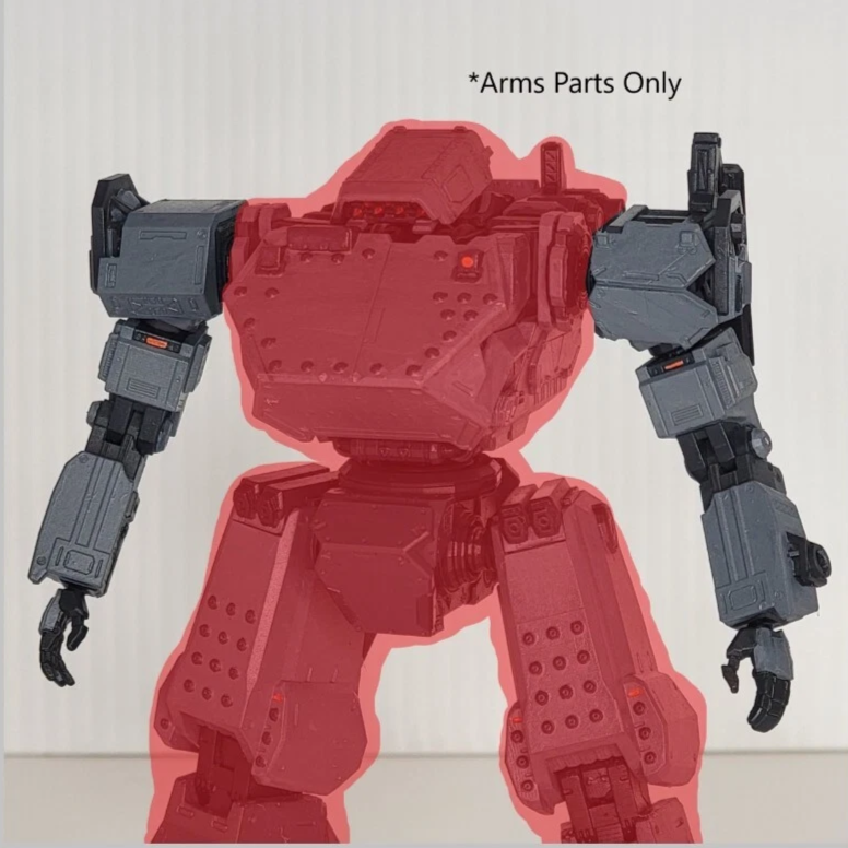 BAWS AA-J-123 BASHO Arms Part (30 Minutes Missions)