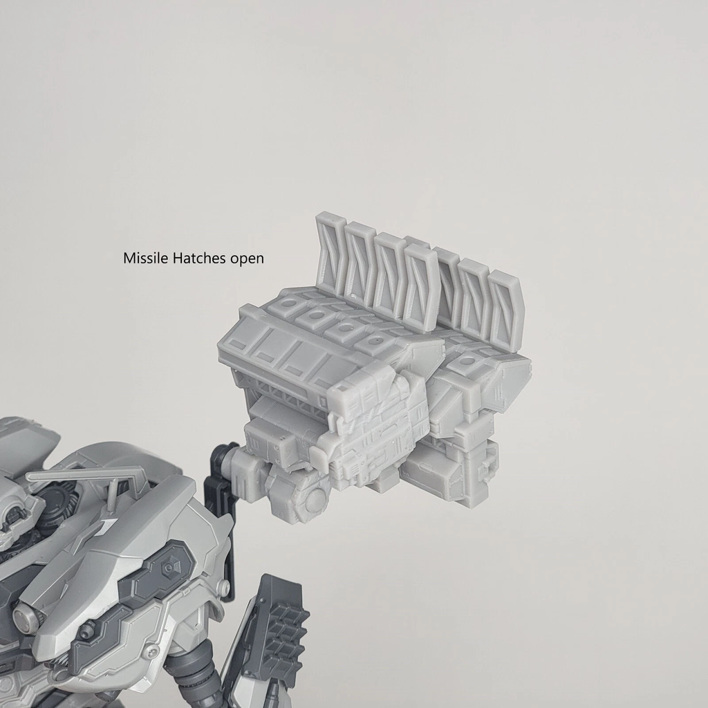 FURLONG BML-G1/P03VTC-08 Vertical Missile Launcher Back Weapon Part (30 Minutes Missions)