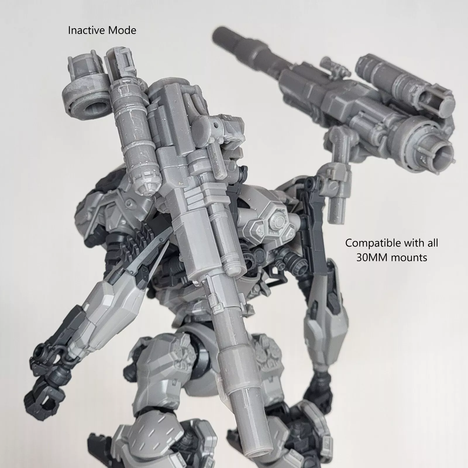 MELINITE EARSHOT Grenade Cannon Back Weapon Part (30 Minutes Missions)