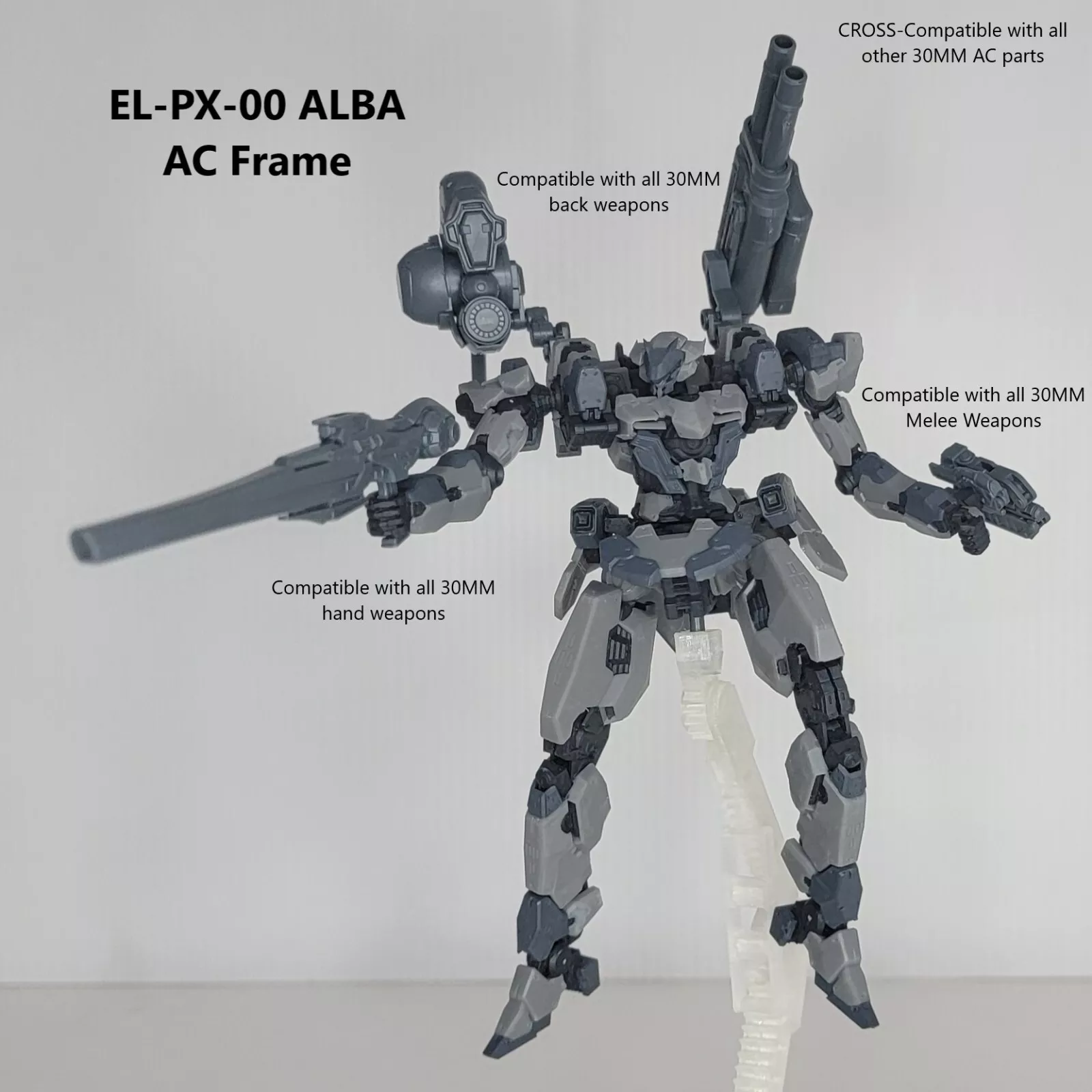 (30 Minutes Missions) ELCANO EL-PX-00 ALBA Frame Pack