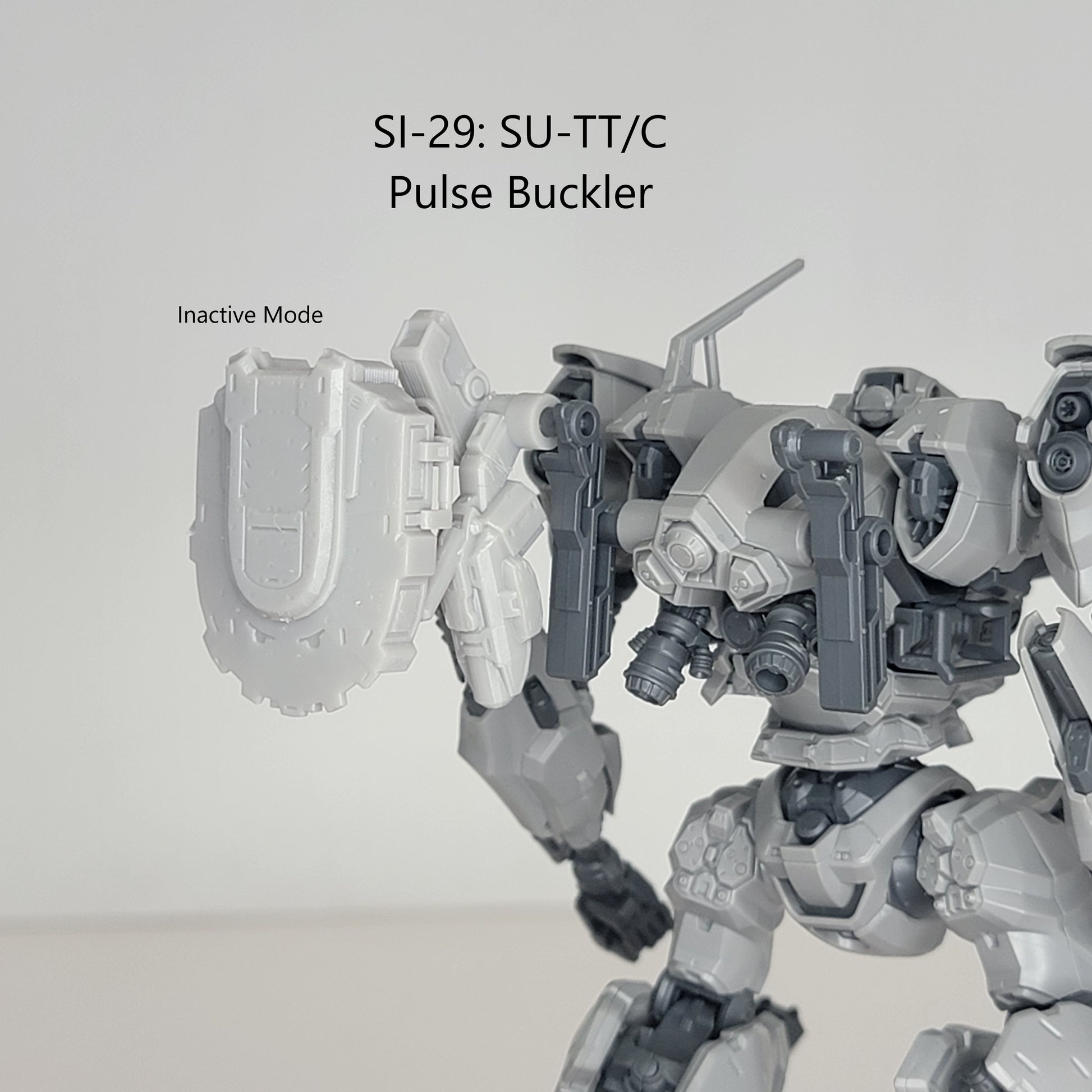 TAKIGAWA SI-29: SU-TT/C Pulse Buckler Back Weapon Part (30 Minutes Missions)