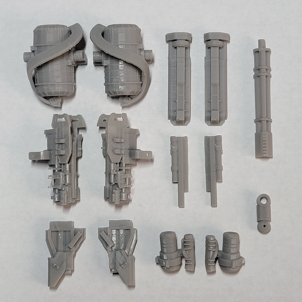 DAFENG DF-GA-09 SHAO-WEI Gatling Cannon Back Weapon Part (30 Minutes Missions)