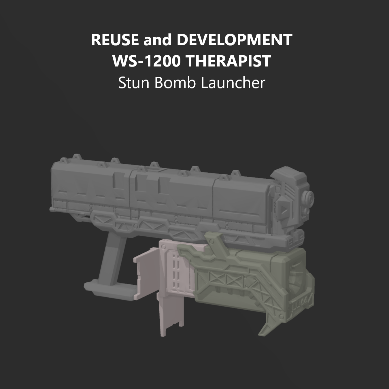 [DIGITAL FILES] RaD WS-1200 THERAPIST Stun Bomb Launcher