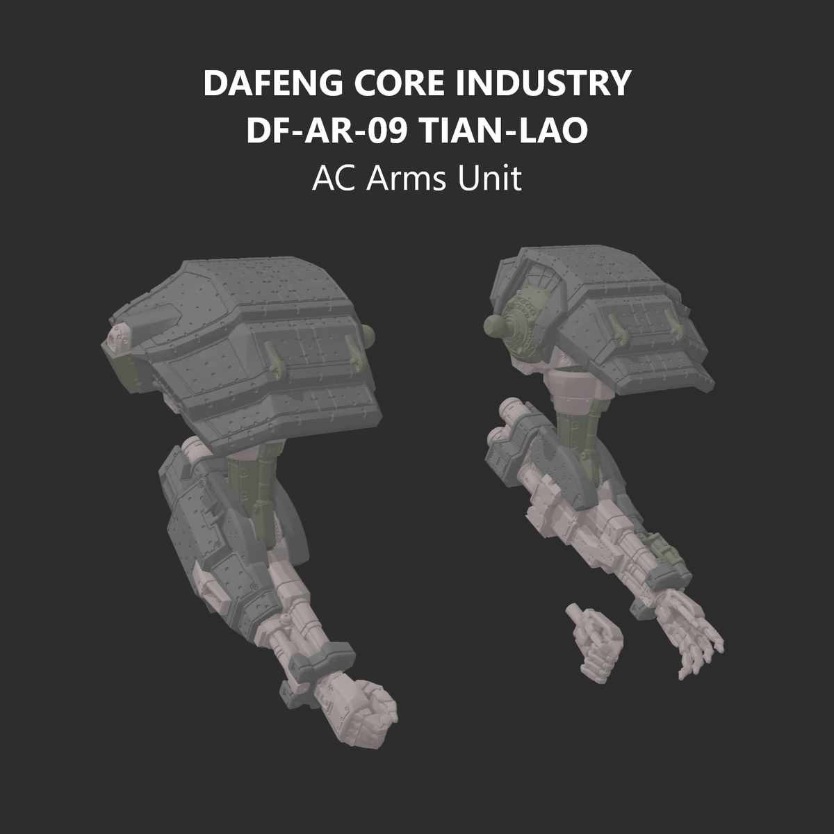 [DIGITAL FILES] DAFENG DF-AR-09 TIAN-LAO AC Arms Unit