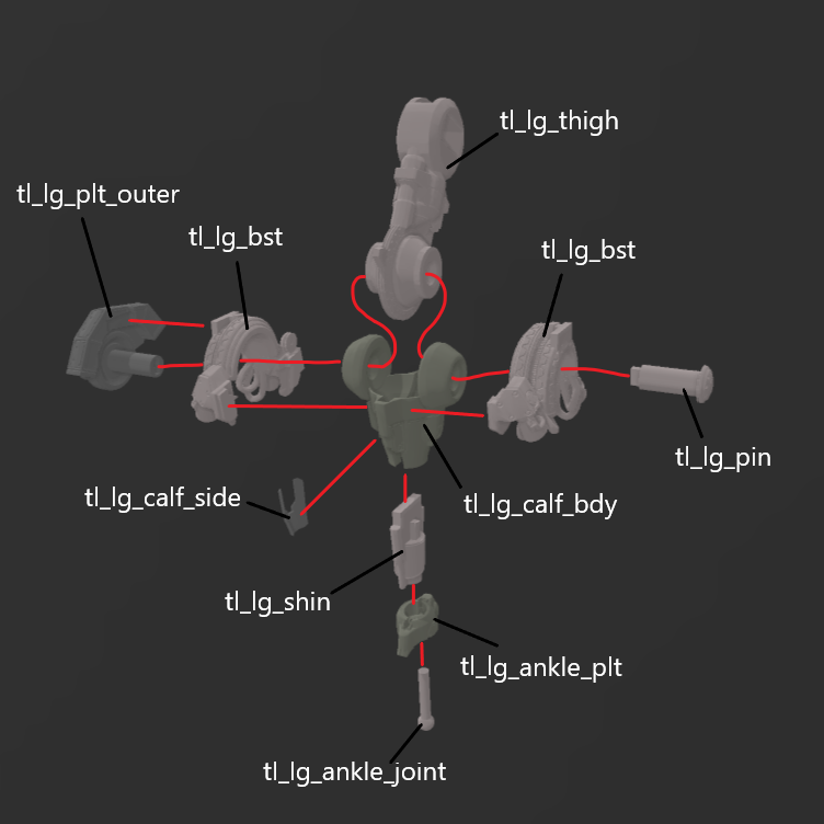 [DIGITAL FILES] DAFENG DF-LG-08 TIAN-QIANG AC Legs Unit