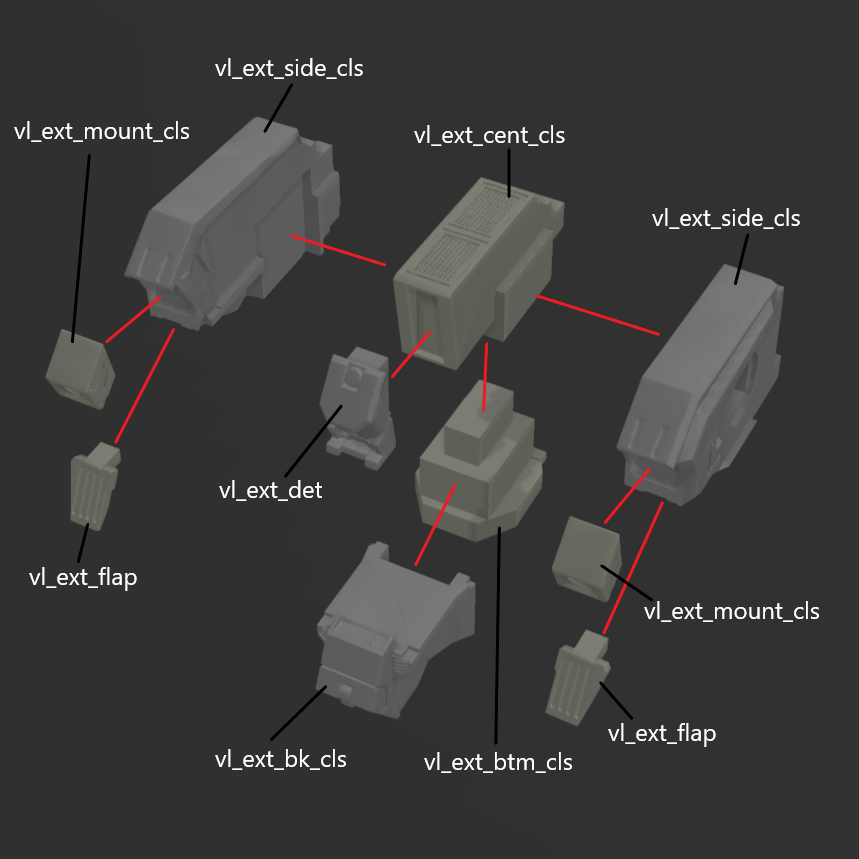 [DIGITAL FILES] BALAM LG-033M VERRILL AC Legs Unit