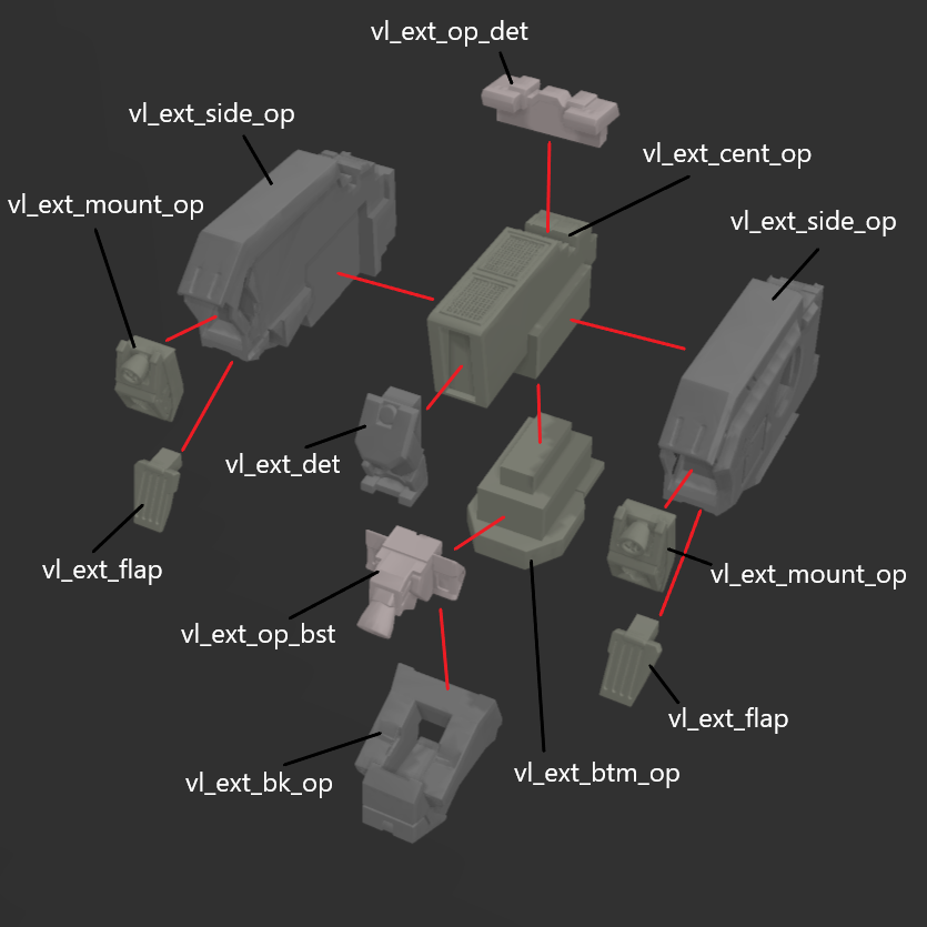 [DIGITAL FILES] BALAM LG-033M VERRILL AC Legs Unit