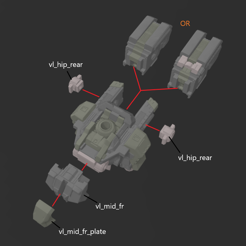 [DIGITAL FILES] BALAM LG-033M VERRILL AC Legs Unit