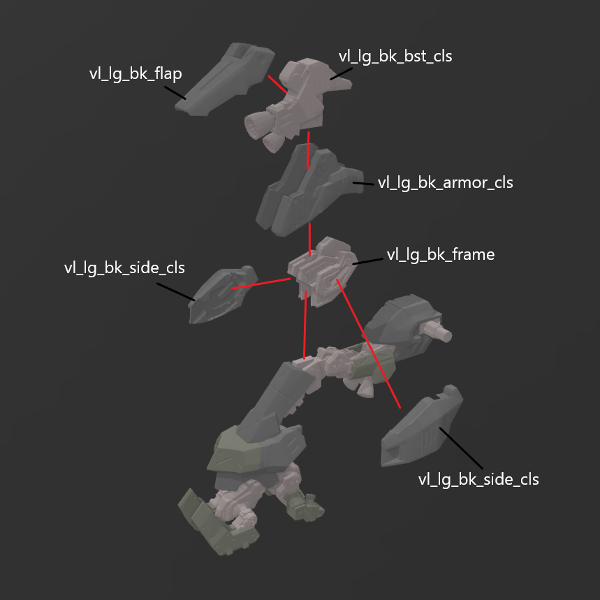 [DIGITAL FILES] BALAM LG-033M VERRILL AC Legs Unit